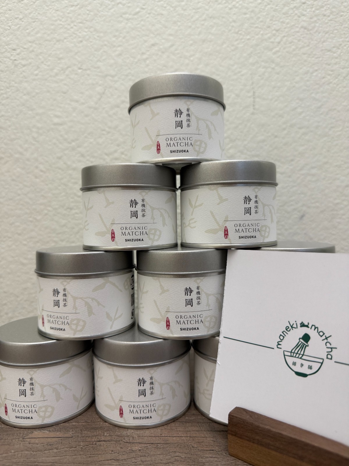 US SELLER – KIMIKURA Shizuoka Organic Japanese Daily Strong Matcha Latte 30g tin