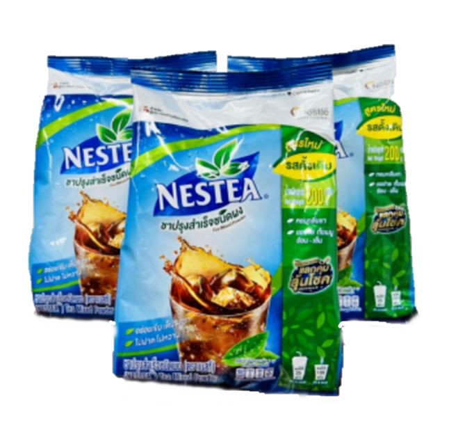 3 x 200 g. Nestea Unsweetened Instant Tea Drink Powder New Biger