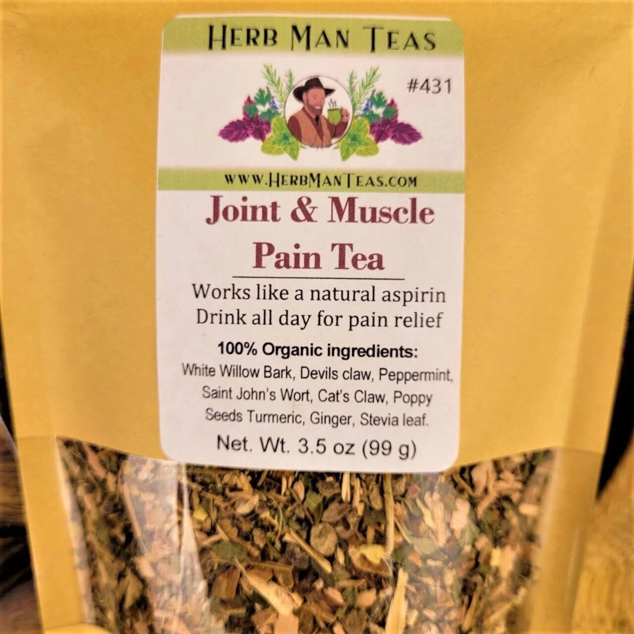 Joint & Muscle Pain Tea – Fast-acting and natural relief for joints & muscles