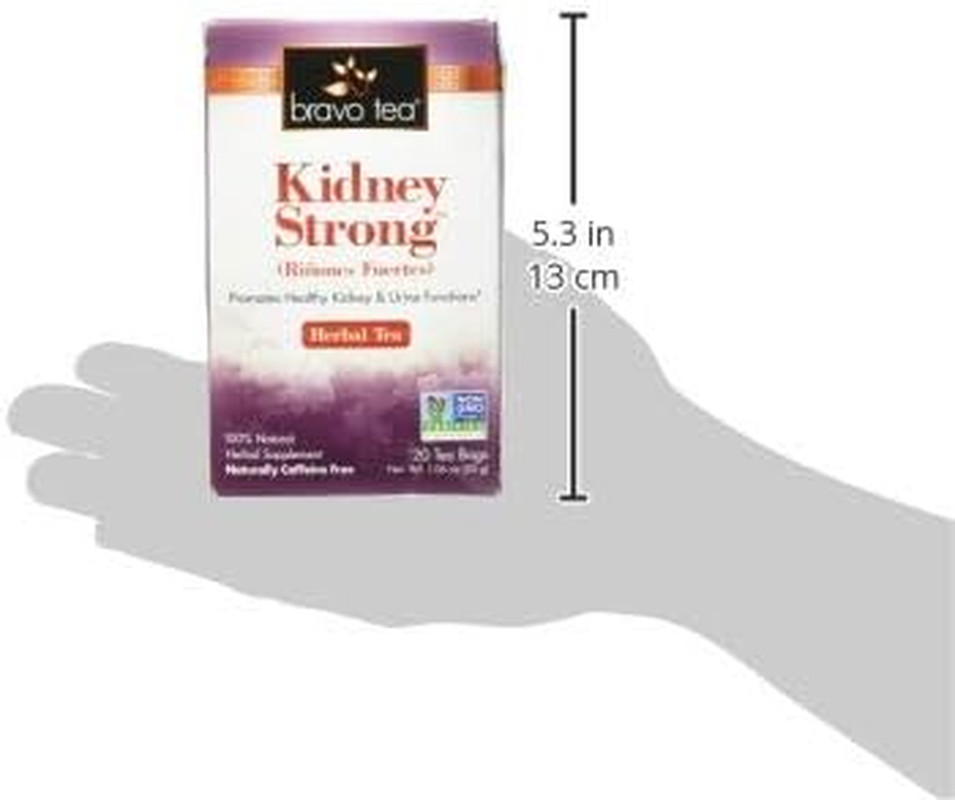Caffeine-Free Kidney Strong Herbal Tea – 20 Tea Bags for Wellness