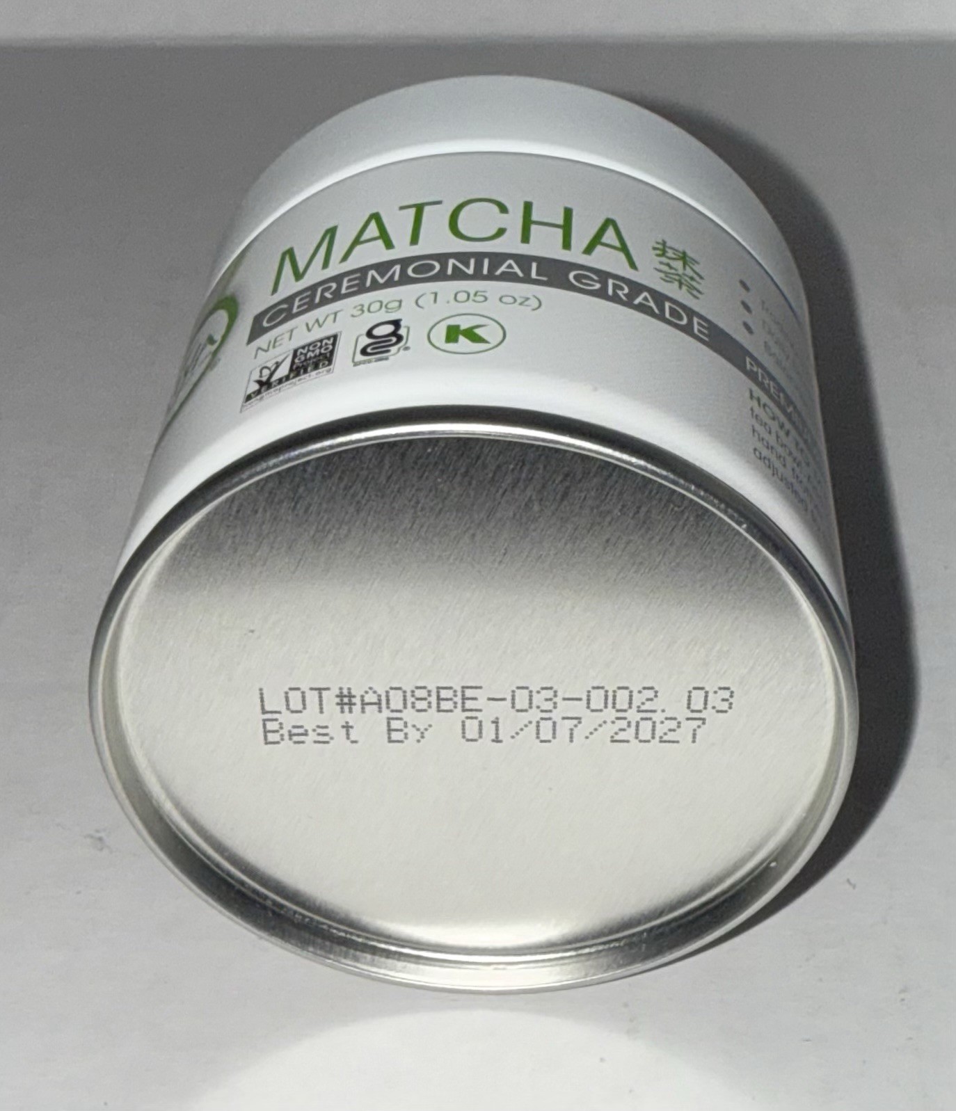Aiya Authentic Ceremonial Grade Premium Japanese Matcha Green Tea Powder 30g