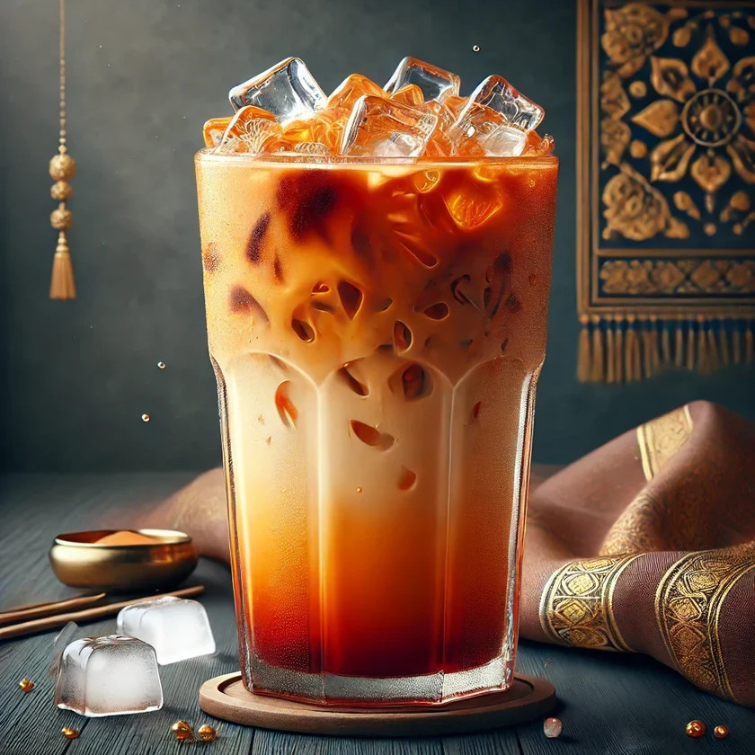 Possmei Thai Tea Powder Mix for Thai Milk Tea Boba Drinks 1.1 lb