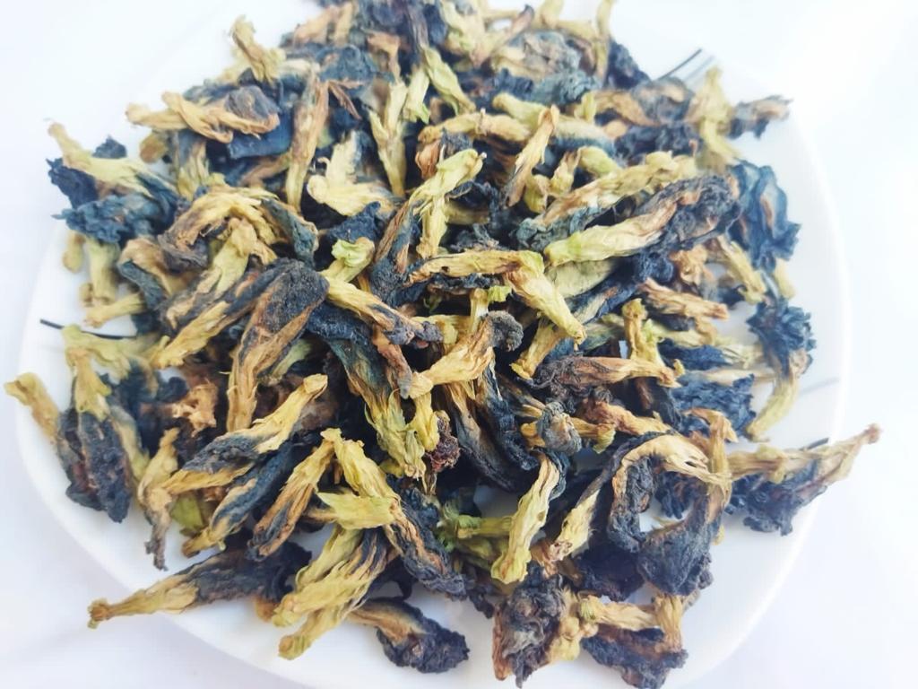 Premium Dried BUTTERFLY PEA Flowers Thai Tea Ayurveda NIL KATAROLU Healthy Drink