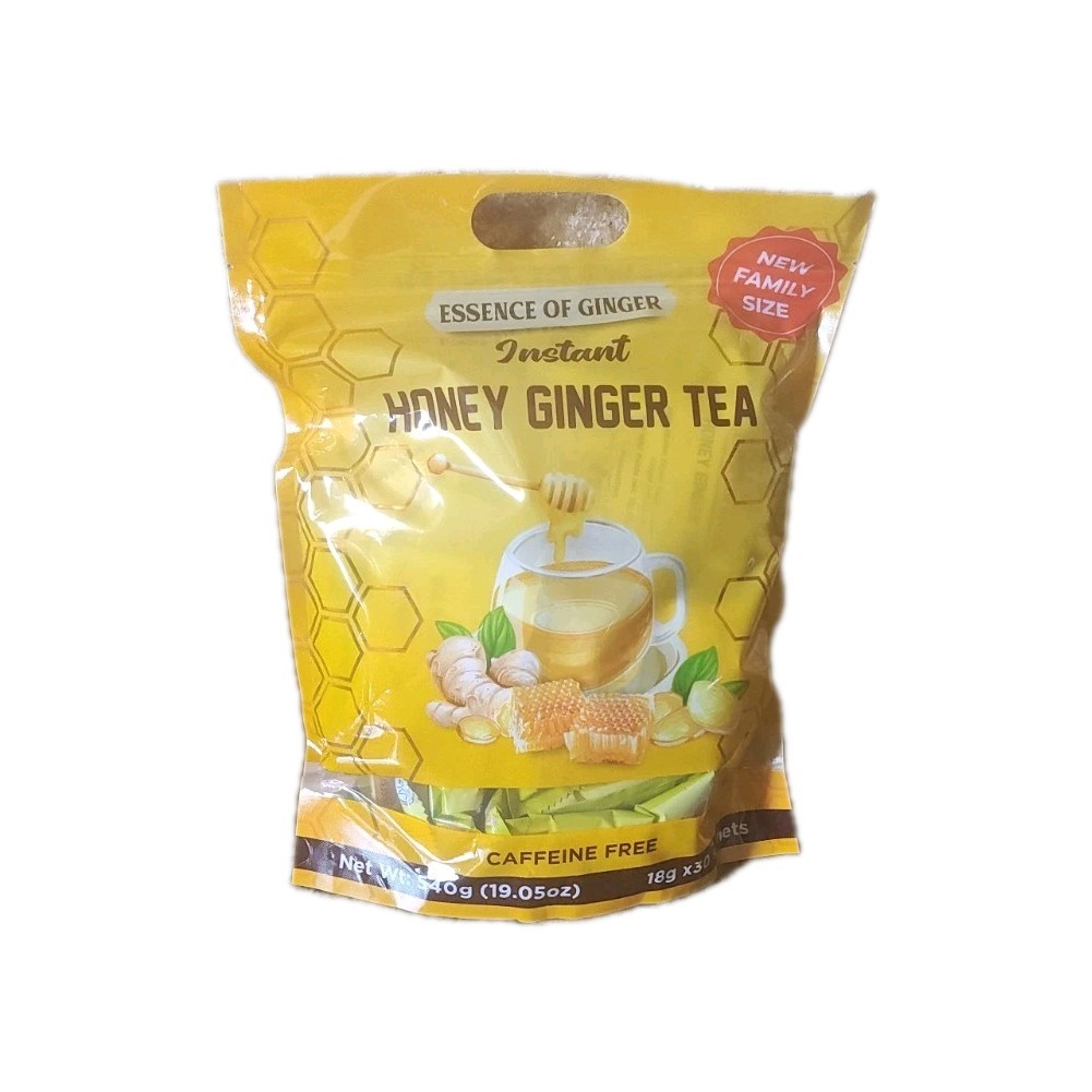 Prince of Peace Lemon Ginger Honey Crystals Instant Tea 30 Sachets, 19 Oz