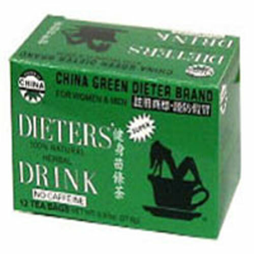 Dieters Tea China Green 12 Bags By Uncle Lees Teas