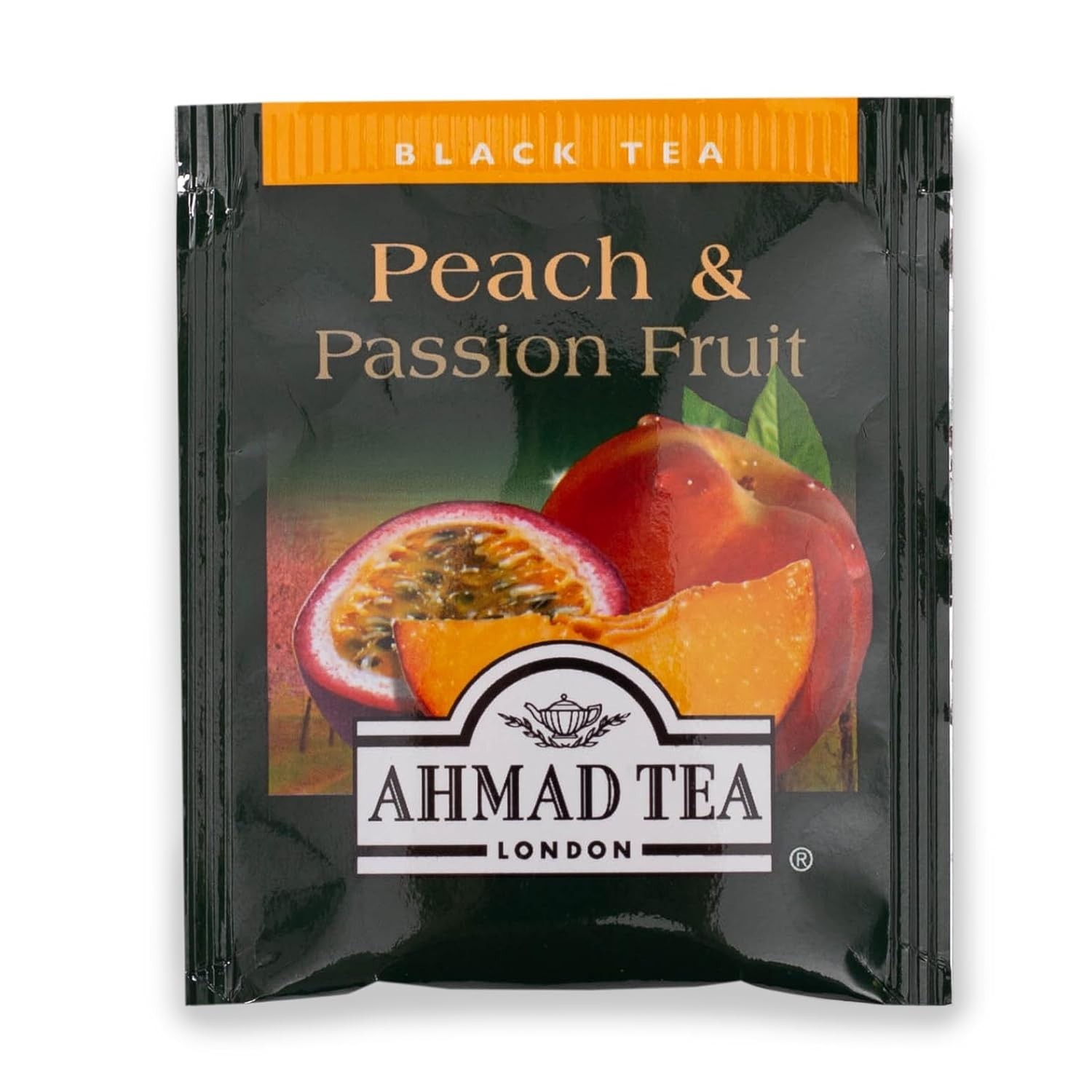 Naturally Caffeinated Peach & Passion Fruit Tea Bags – 20s Box
