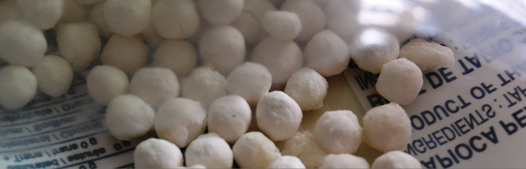 1.75 LBS Tapioca Pearl Large size White Boba Tea 14oz x 2 Free Shipping