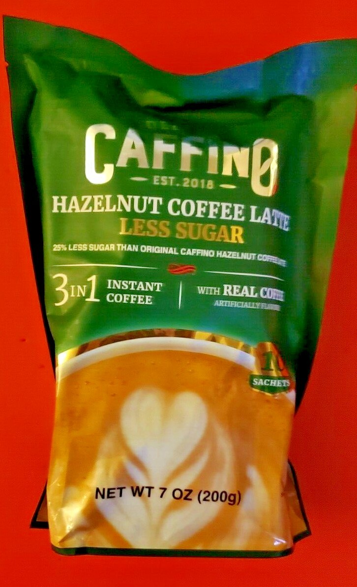 3 VARIETY PACK DELIZIO CAFFINO COFFEE LATTE 3 IN 1 INSTANT COFFEE WITH MILK
