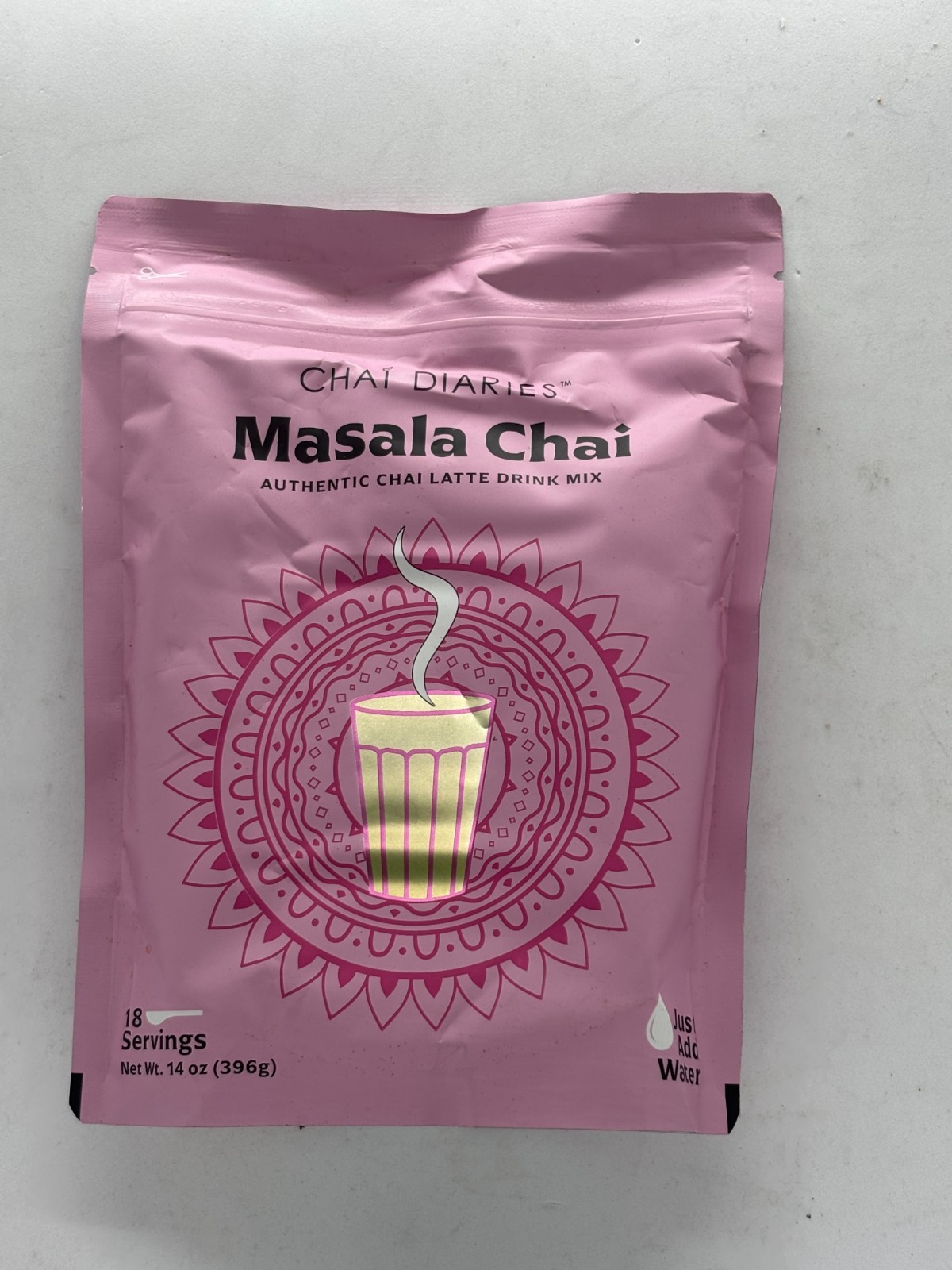 Chai Diaries Masala Chai Latte Drink Mix 14 Oz., Best By 7/2027, FREE SHIPPING!