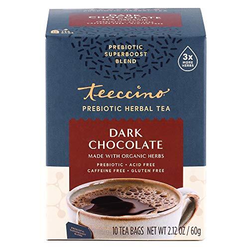 Teeccino Dark Chocolate – Prebiotic SuperBoost™ Herbal Assorted Flavor Names