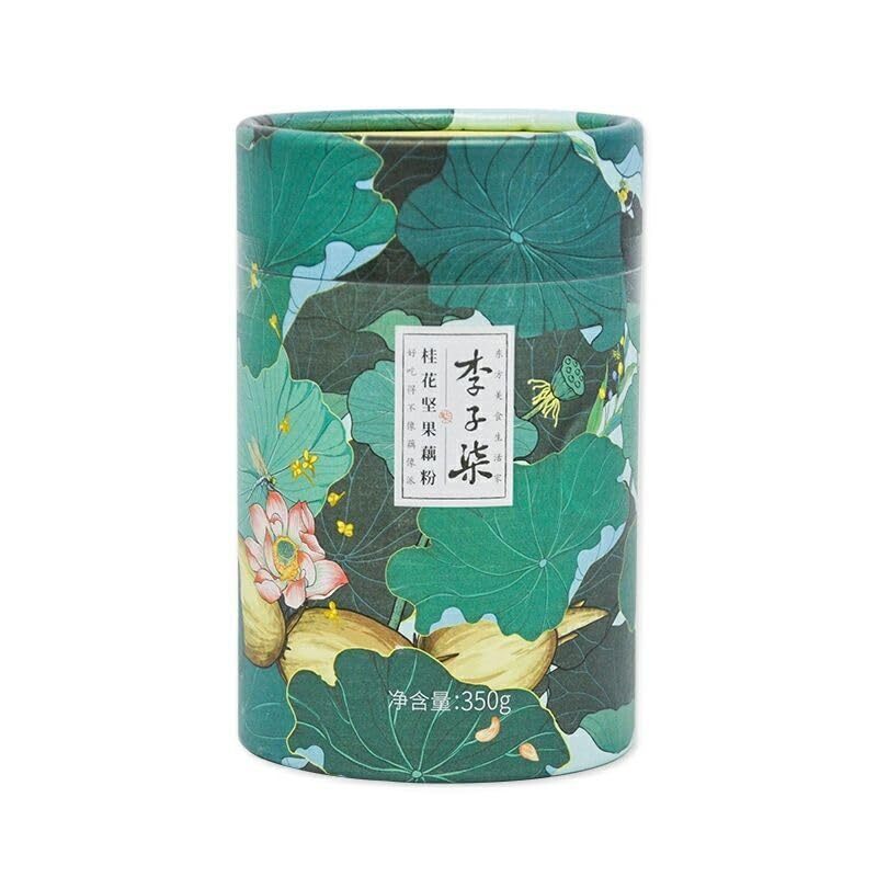 Chinese Snacks Oufen Izhiqi Osmanthus and Nut Lotus Root Starch Powder Soup 350g