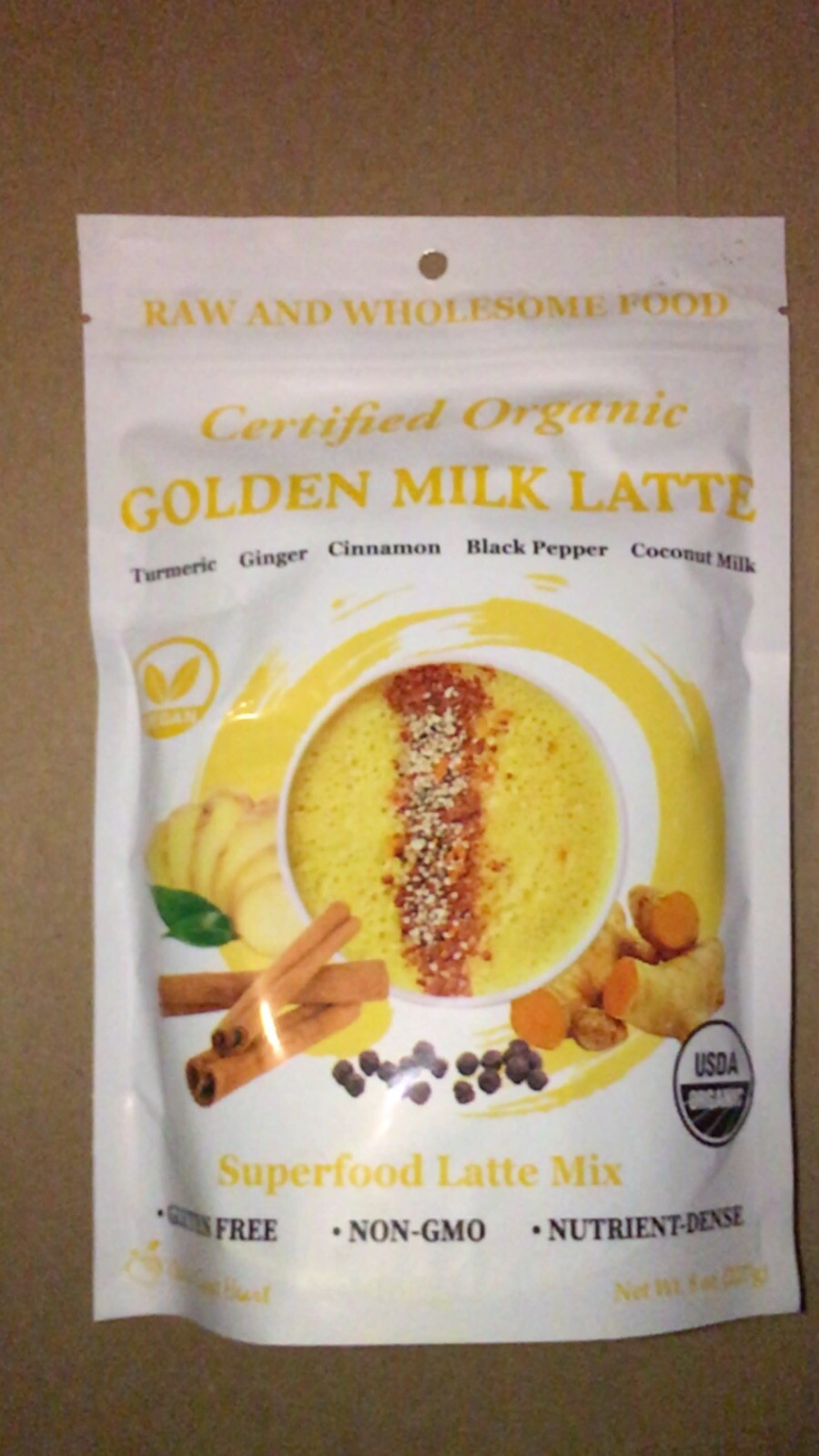 5X Lot Cherie Sweet Heart Organic Golden Milk Latte 8 Oz Ex 10/15/2026