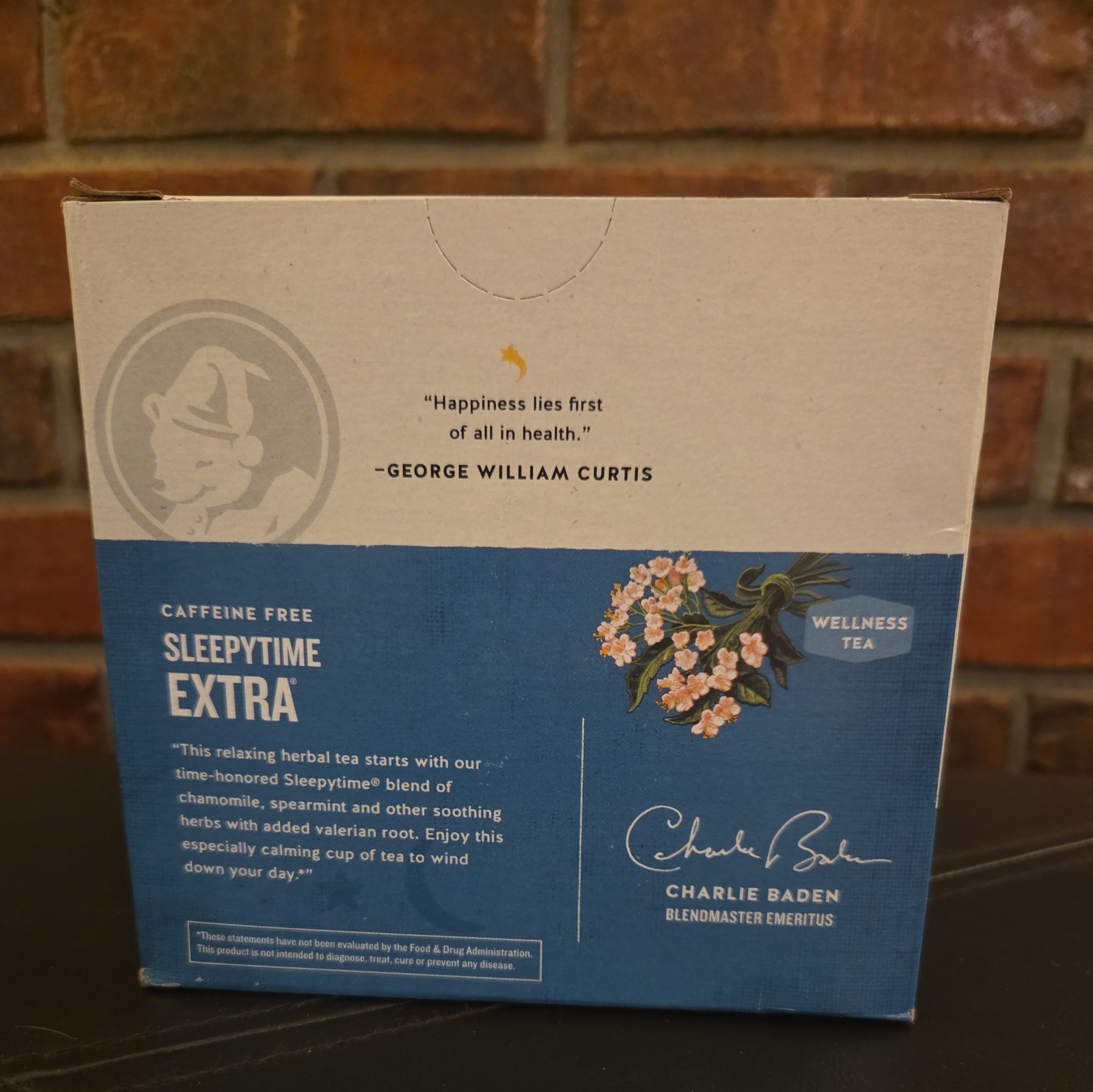 Wellness Tea, Sleepytime Extra®, Caffeine Free, 40 Tea Bags Box 2.5 oz