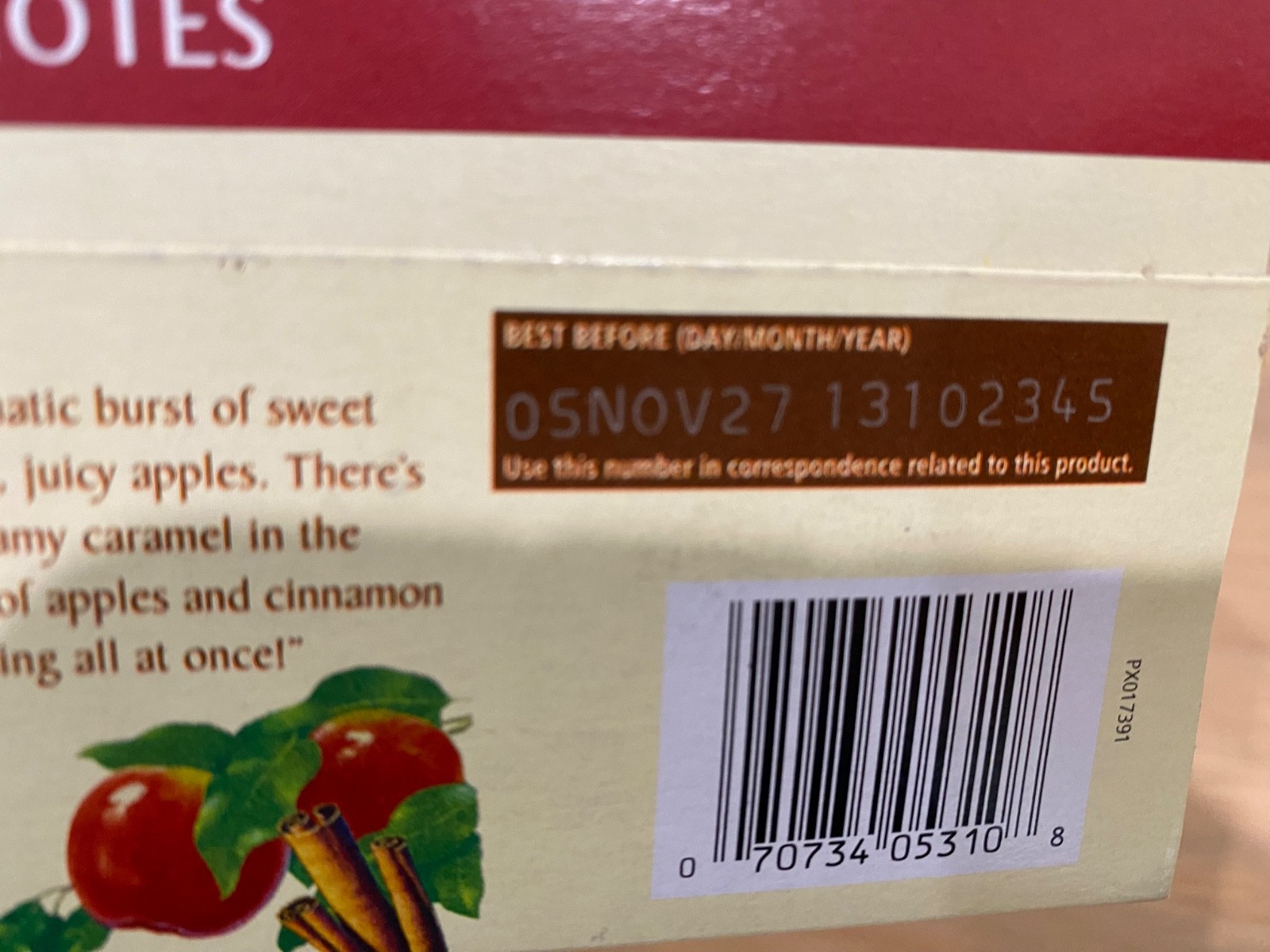 Celestial Seasonings Cinnamon Apple Spice Herbal Tea LOT/4 Boxes BBD 11’27