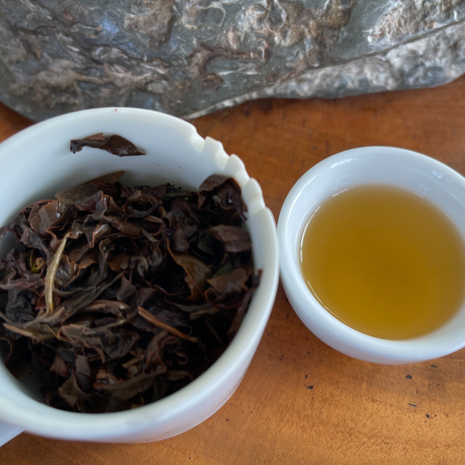 Taiwan unique tea,東方美人茶 Oriental Beauty tea,Wood Grain Jar