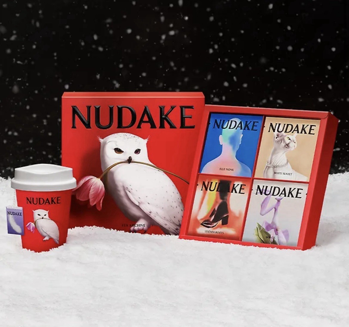 NUDAKE Tea Archive / Assorted Tea Bags 16pcs + Reusable cup / Korean Edition