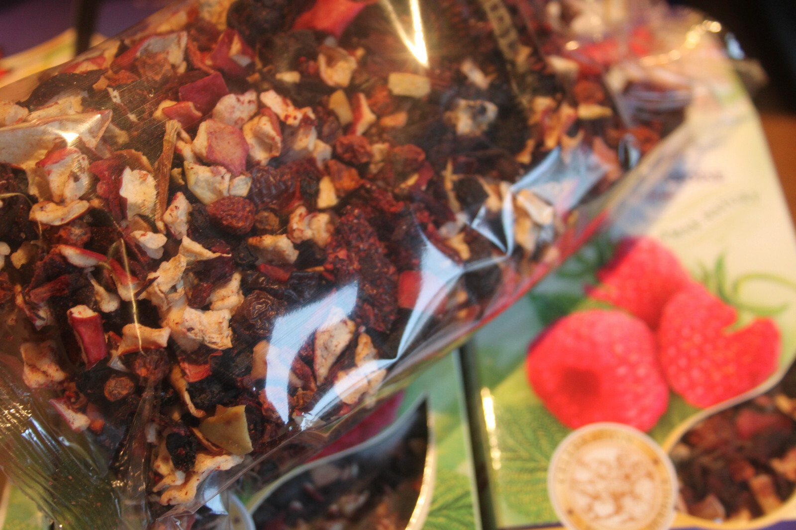 Malwa Malina RASPBERRY Polish Fruit Tea Poland 1.7oz 50g Dried Fruit Coarse Whol