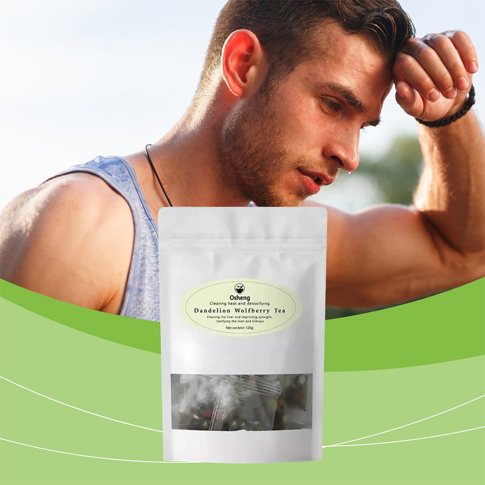Dandelion Wolfberry Tea for Kidneys & Liver Herbal Blend for Detox & Wellness