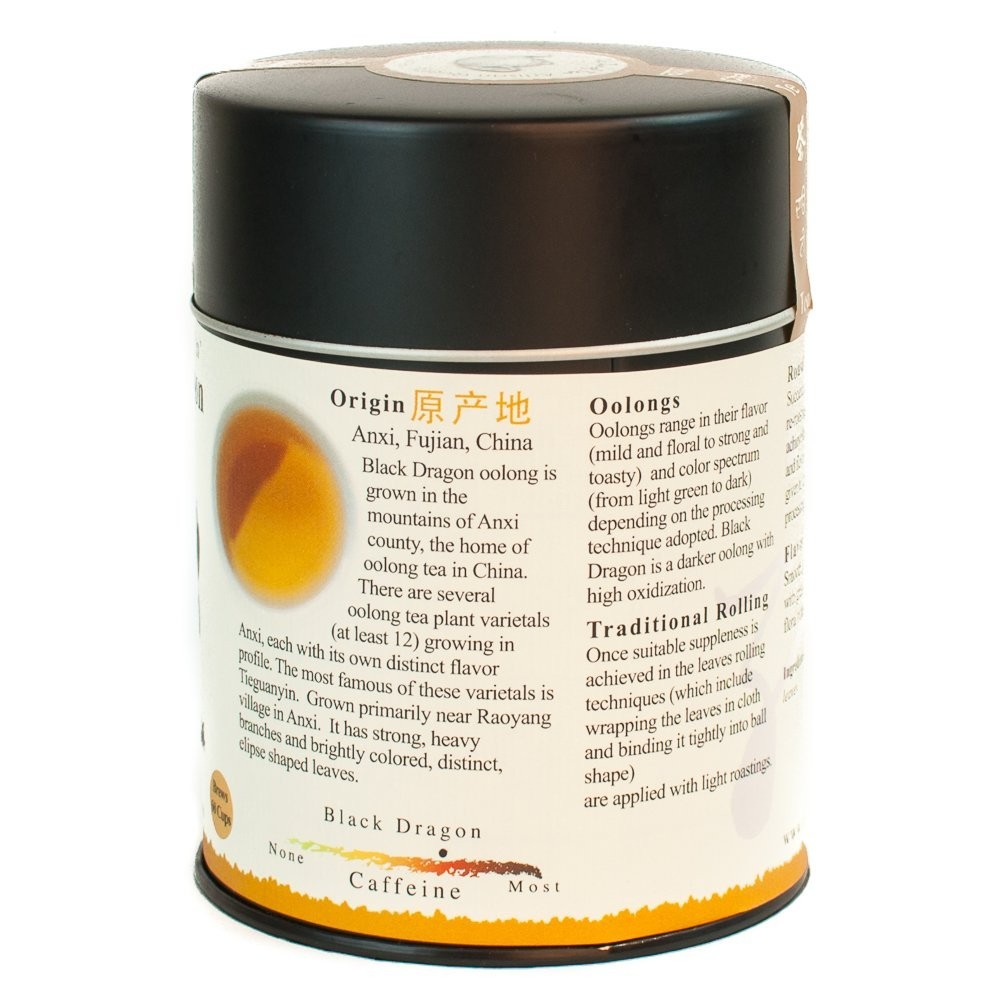 Black Dragon Oolong Tea – Mildly Sweet Mixed with Toasted Aroma, 3.5 Ounce