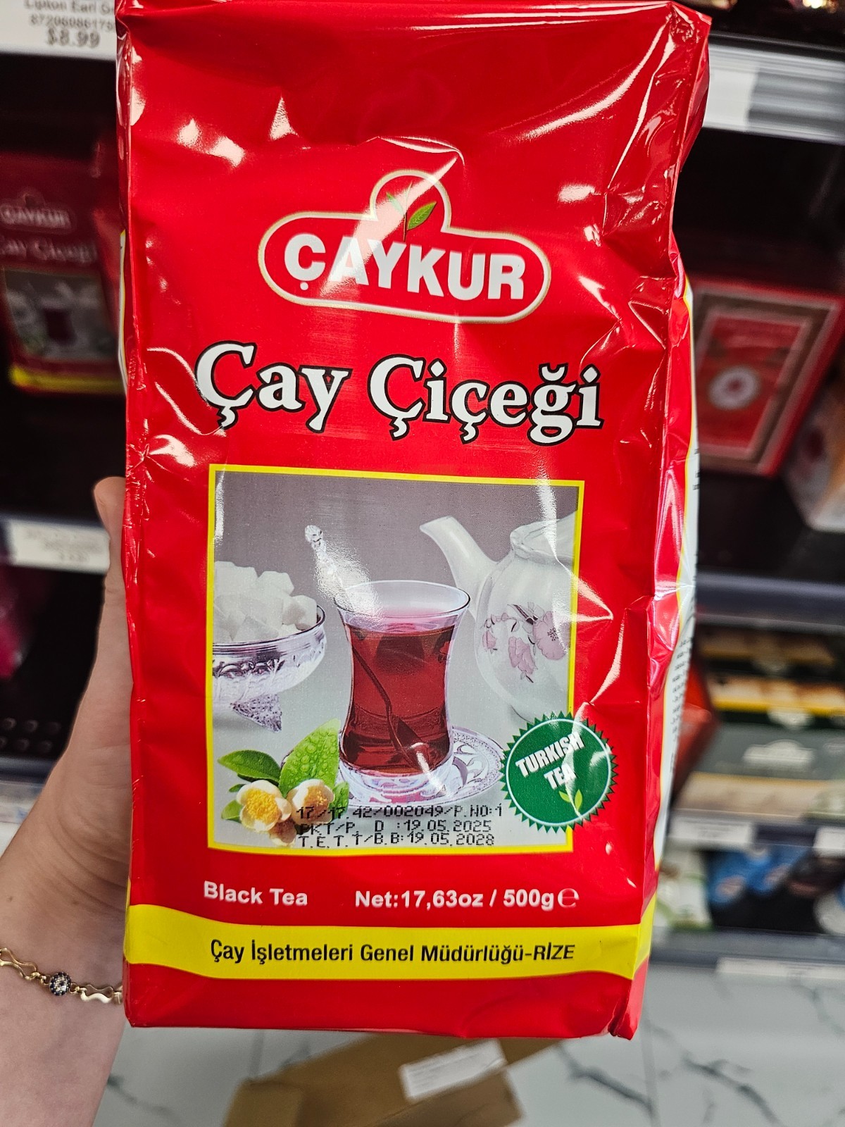 Caykur Black Tea Turkish Tea Convenient Steeping Aroma 500gr