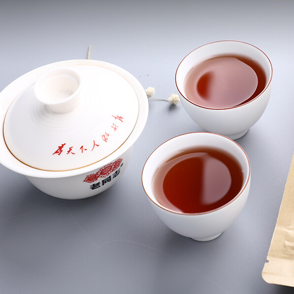2019 Lao Tong Zhi Third Grade Ripe Puer Loose Tea Haiwan Shou Puerh Tea 500g