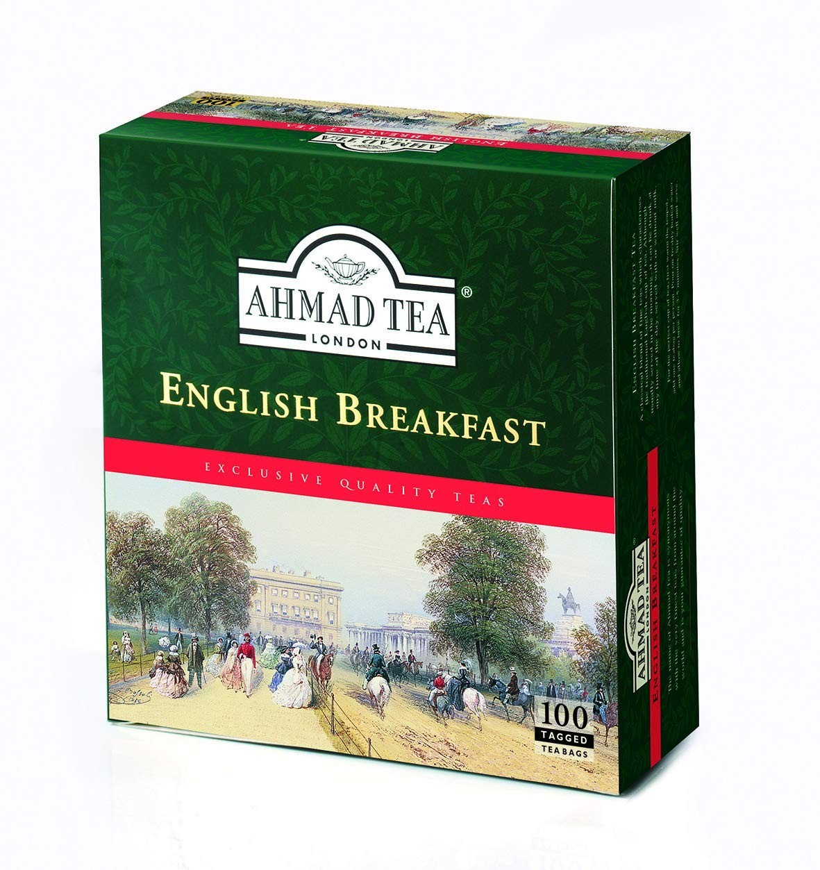 English Breakfast Black Tea 100 tagged tea bags
