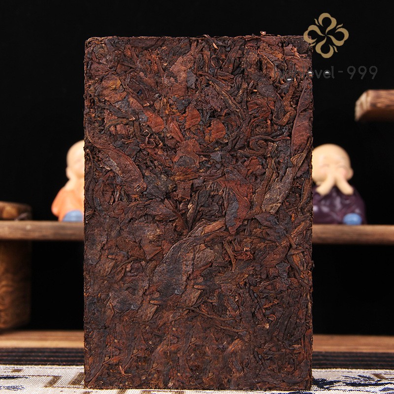 250g Ripe Pu-erh Tea Aged Vintage Yunnan Tea Brick Compressed Ripe Pu-erh