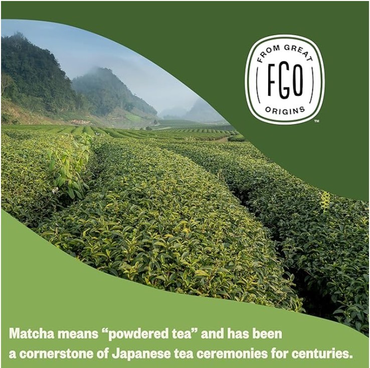 Organic Matcha Green Tea Powder – 100% Pure Matcha for Latte & Baking