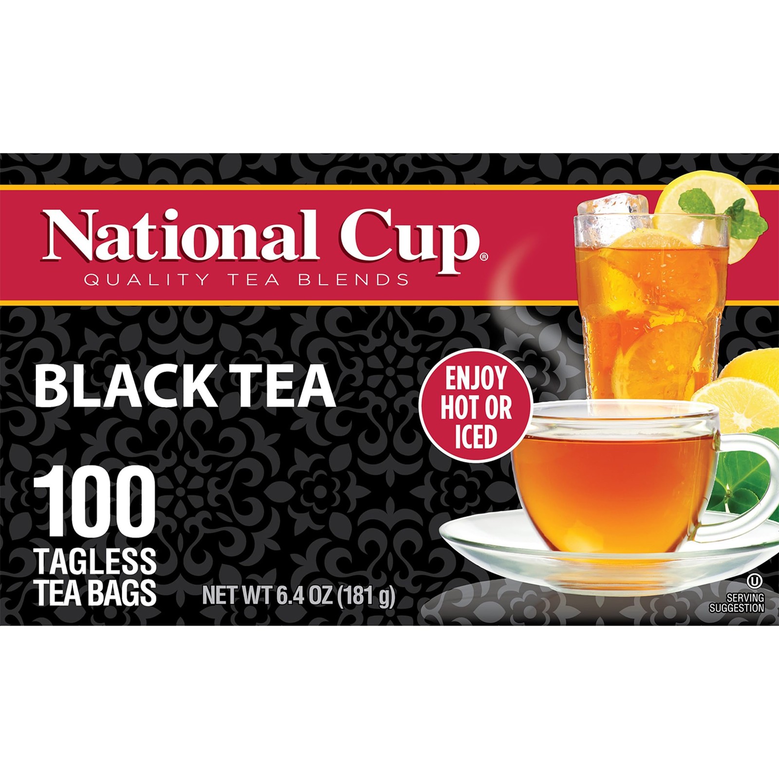 National Cup Black Tea Blend Flavourful, Smooth, Robust Caffeinated Black Tea
