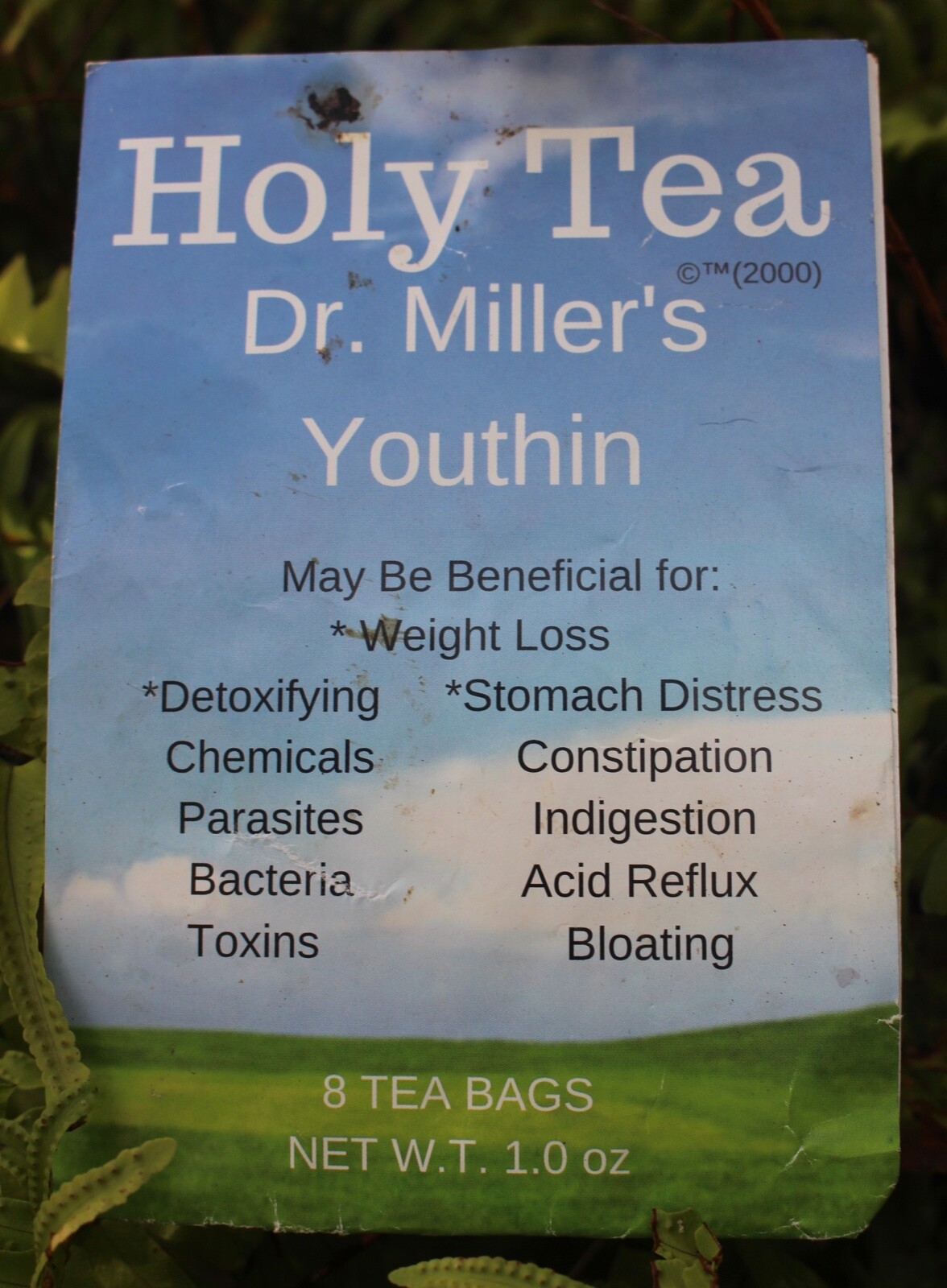 Dr Miller’s Original Youthin™ Holy Tea Detox 24 teabags $44.00