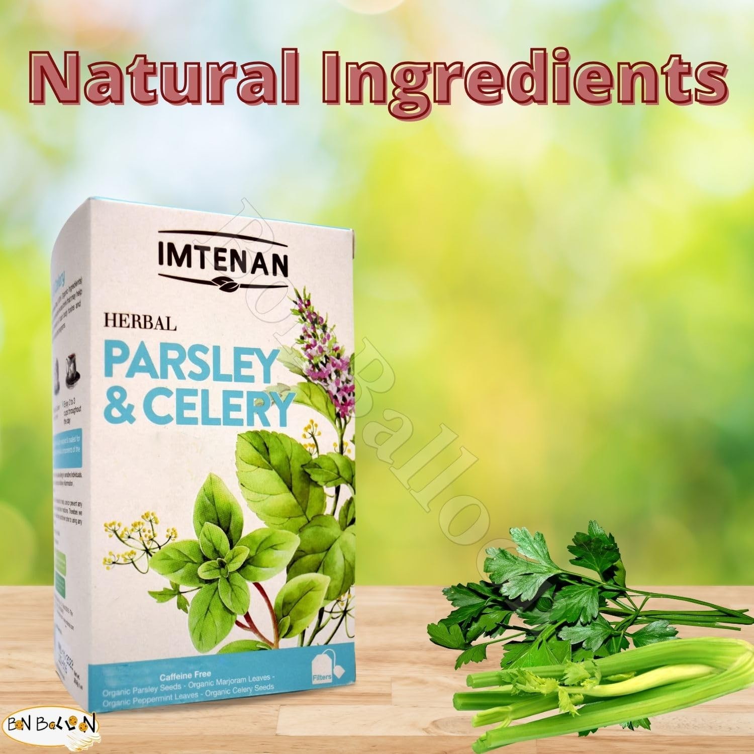 Imtenan Natural Drink Herbal Parsley And Celery Tea Bags Herbals…