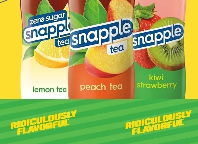 Snapple Peach Tea, 16 oz., 12/Pack (10099485)