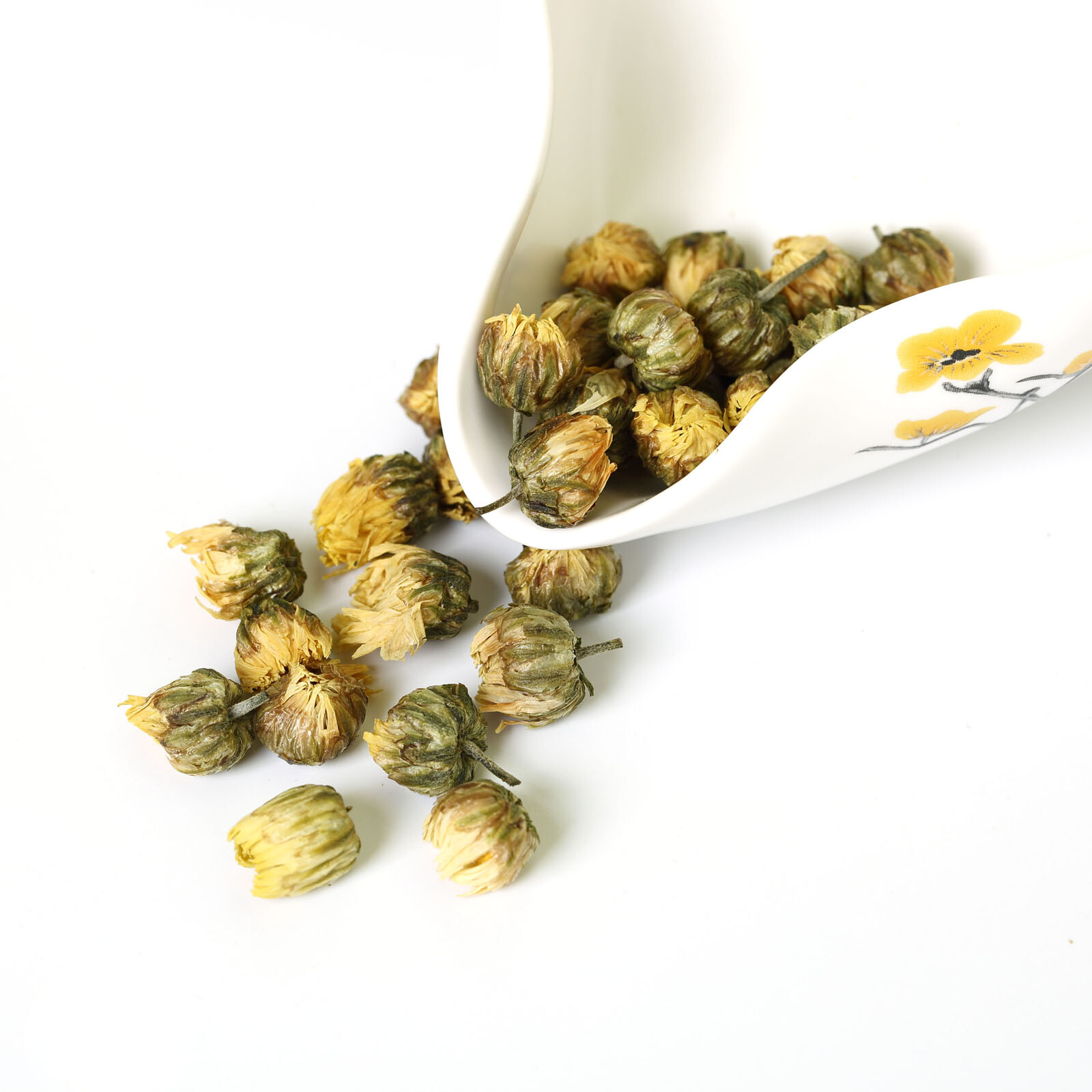 GOARTEA Premium Fetal Chrysanthemum Flower Tea Buds Dried Floral Herbal Bottled