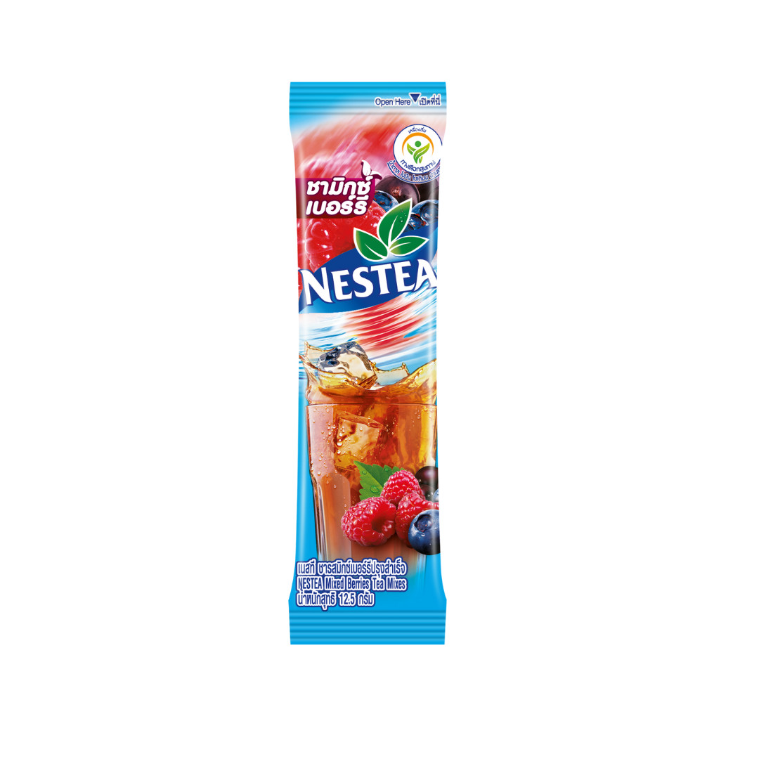 NESTEA Instant Mixed Berries Tea Mixes High Vitamin C (12.5g x 18 sachet) 2 PACK
