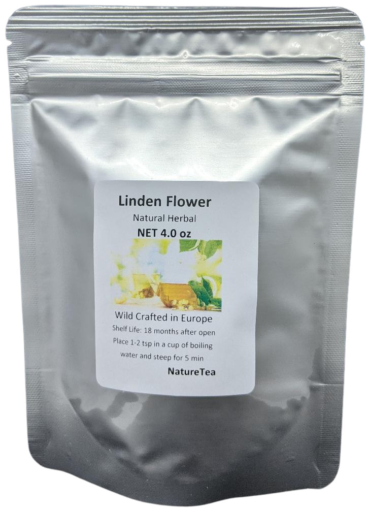 Linden Flower – Loose flower and Leaf C/S from 100% Nature, Wild Crafted