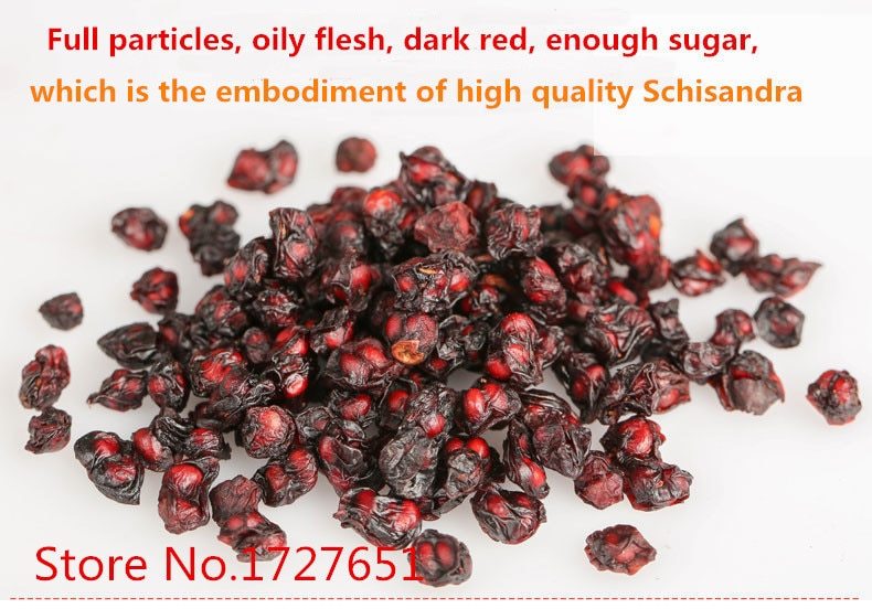 Schisandra Chinensis Berries Tea Natural Vitamin C E 250g Premium