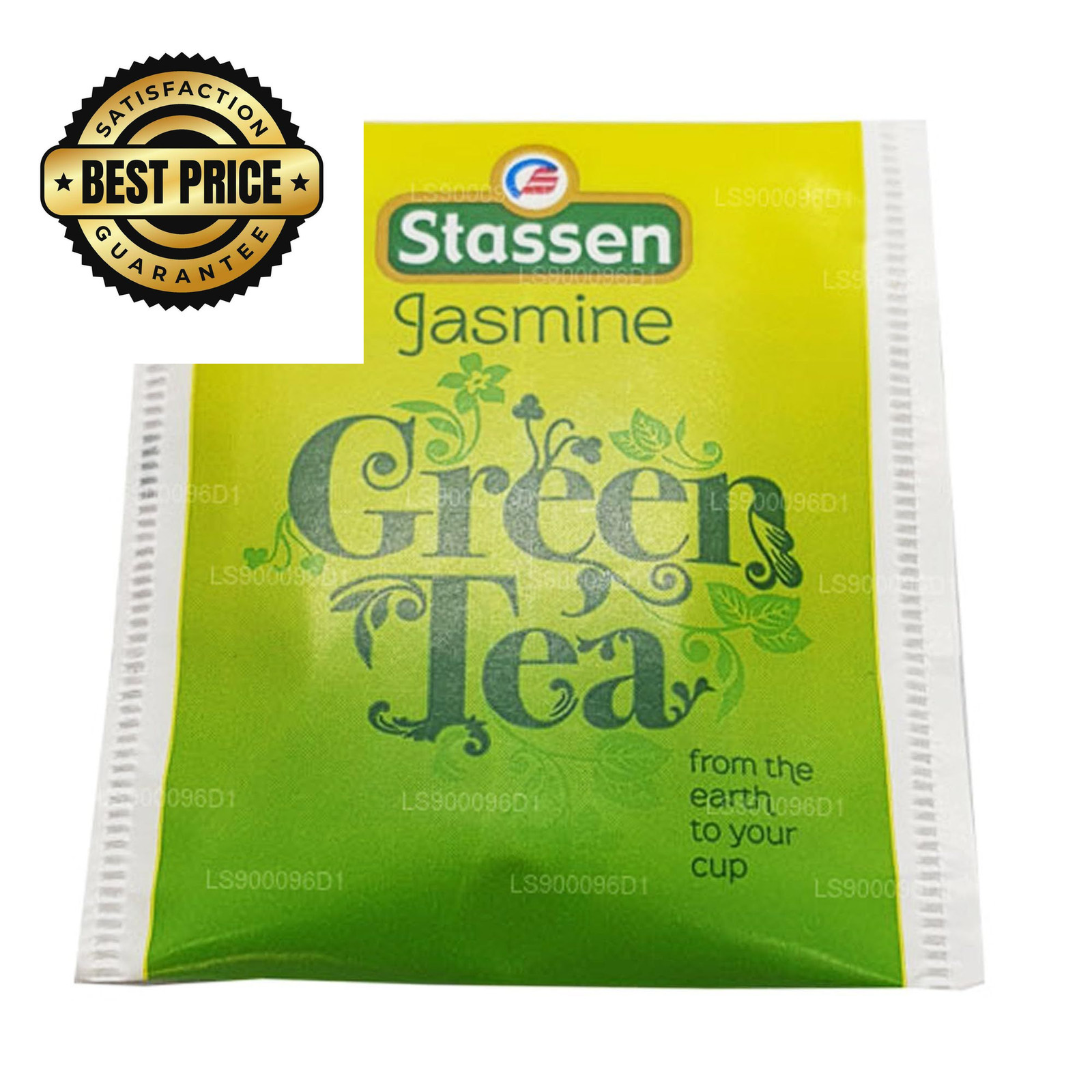 Stassen Pure Jasmine Green Tea, 100 Tea Bags 100 Count (Pack of 1)