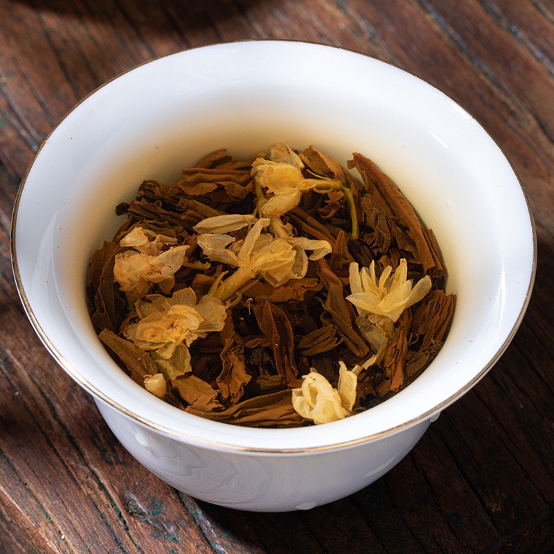500g New Tea 2024 Jasmine Black Tea Tea Cake Mount Wuyi Souchong Black Tea