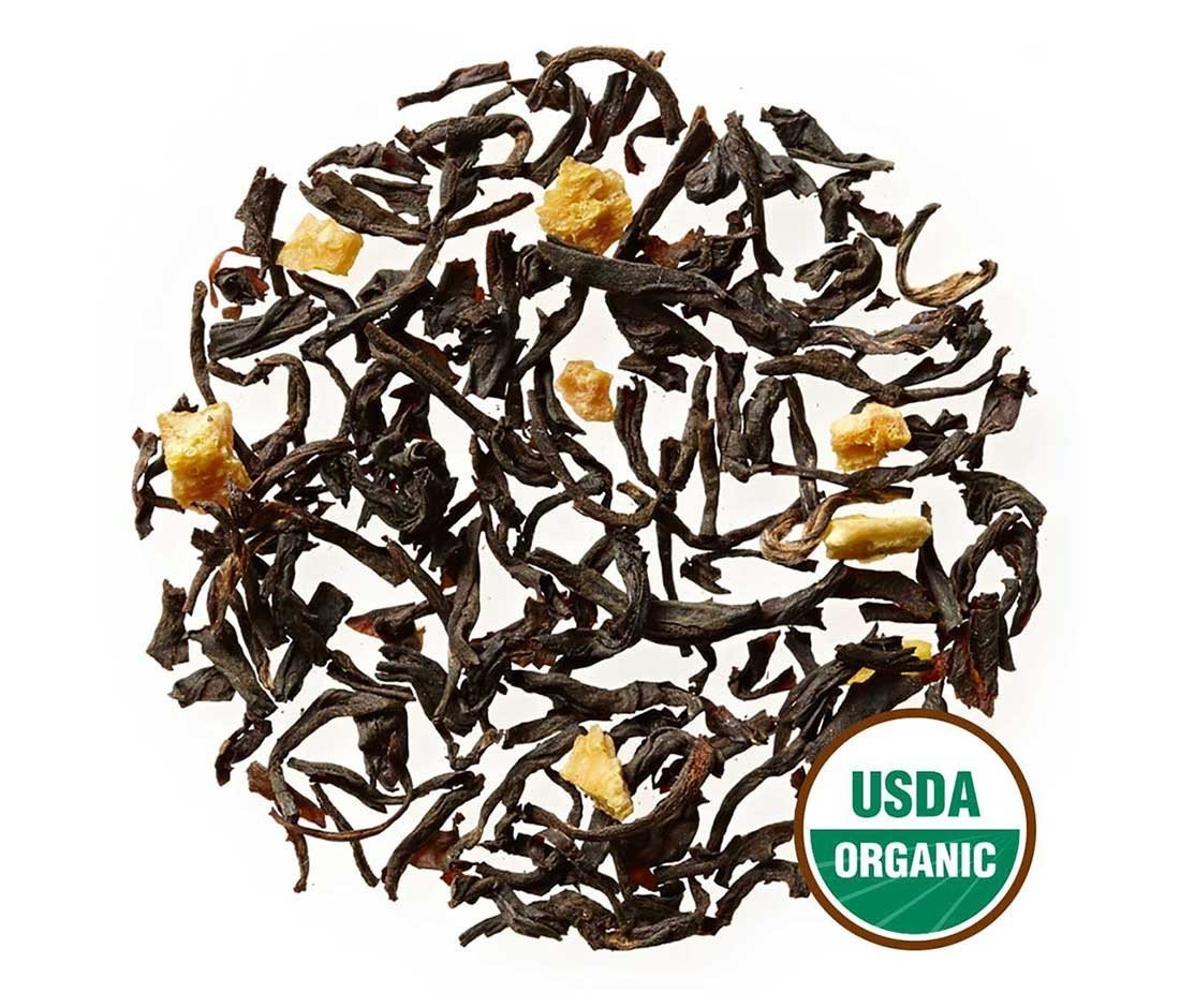 Organic Tippy Earl Grey Black Tea – Real Bergamot Peels & Extract – Loose Lea…