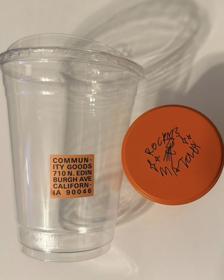 Rocky’s Matcha x Community Goods 20g Matcha Powder Sold Out & Plastic Cup LA