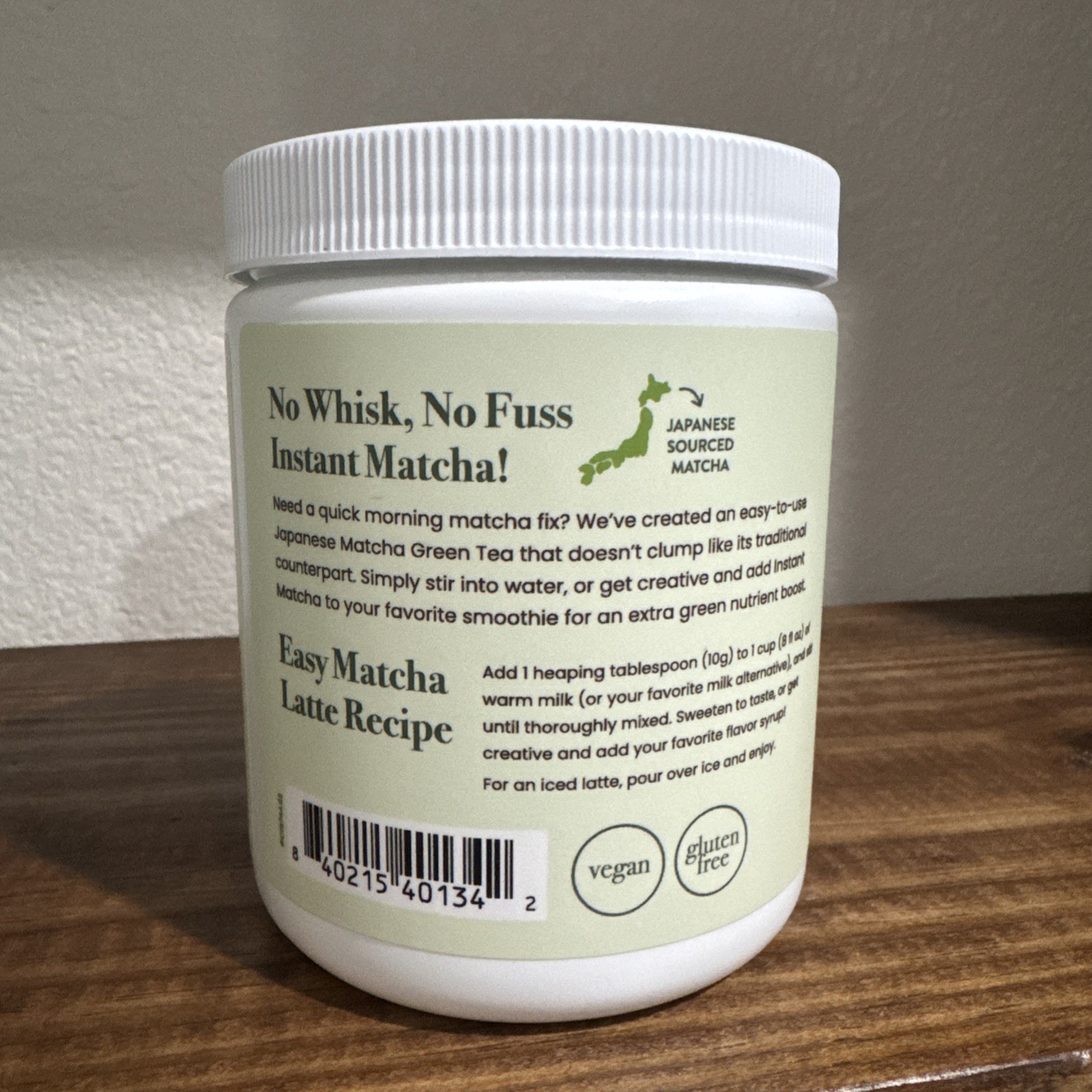 Karma Kitchen Instant Matcha 6 Oz Premium Japanese Green Tea