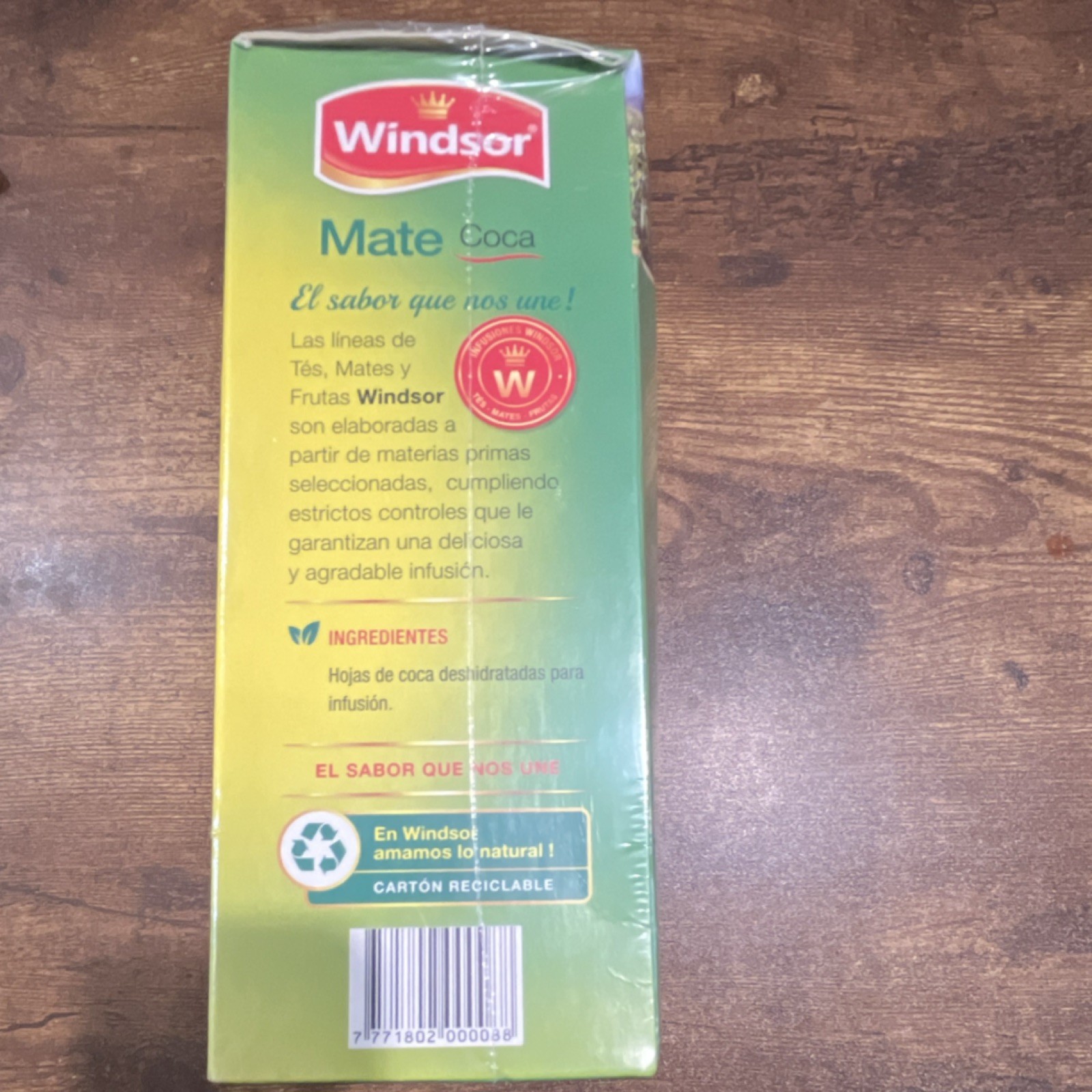 Windsor Mate de Coca Tea & Infusion Bagged Tea Bags Coca Flavor 100 Count 90g