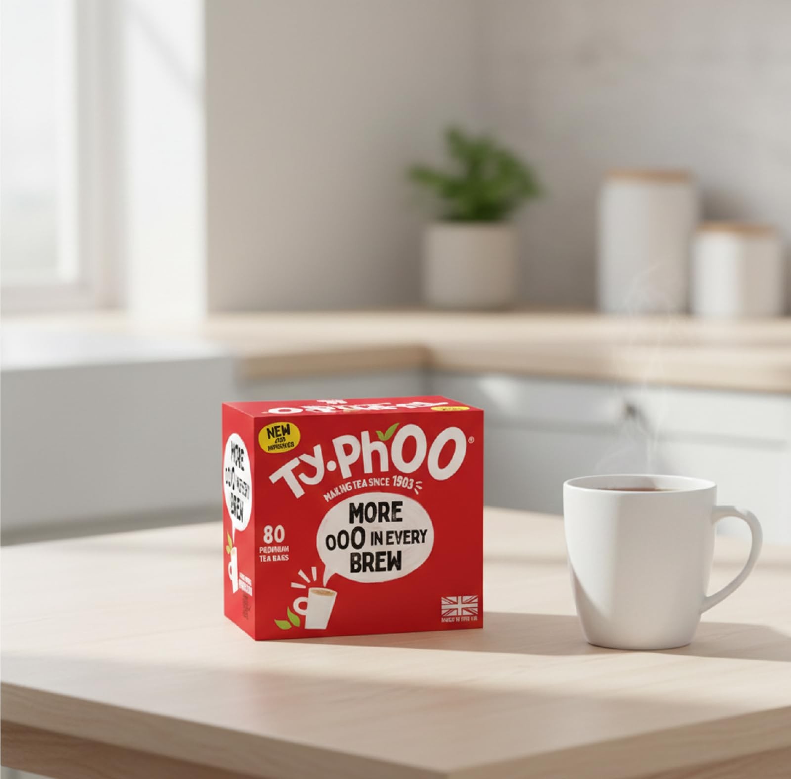 Typhoo Tea Bags 80 Pack