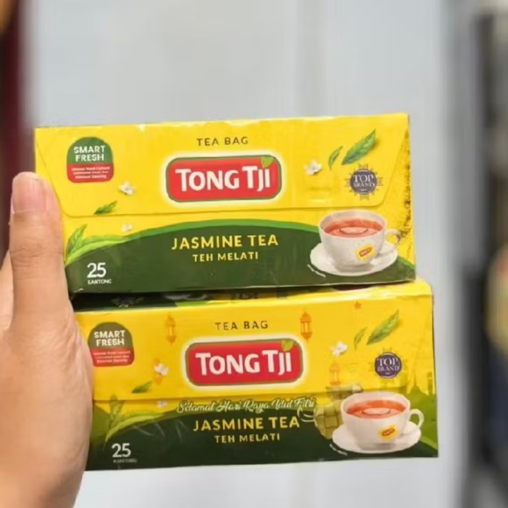 2X Tong Tji Jasmine Tea Indonesian Premium Tea with Jasmine 50 Tea Bags