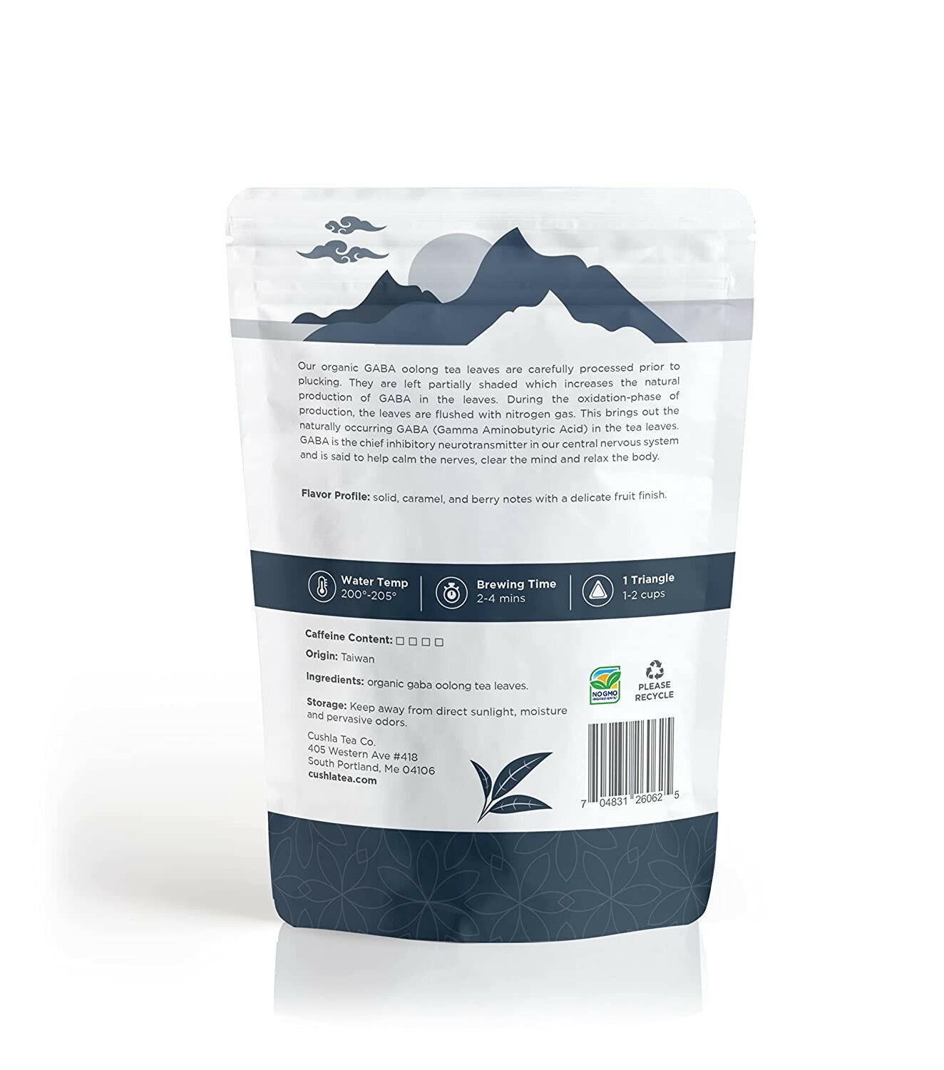 Taiwanese GABA Oolong Tea Bags – Organic Gaba Oolong Relaxing Tea.