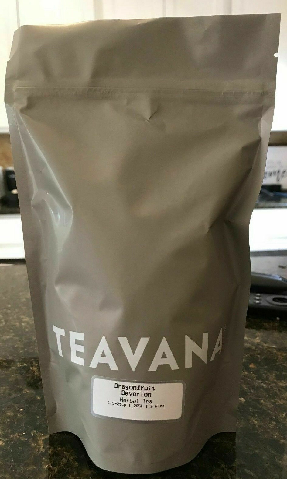 🍓 NEW! RARE! Teavana DRAGONFRUIT DEVOTION Herbal Tea Loose Leaf Tea 2 oz Bag 🍓
