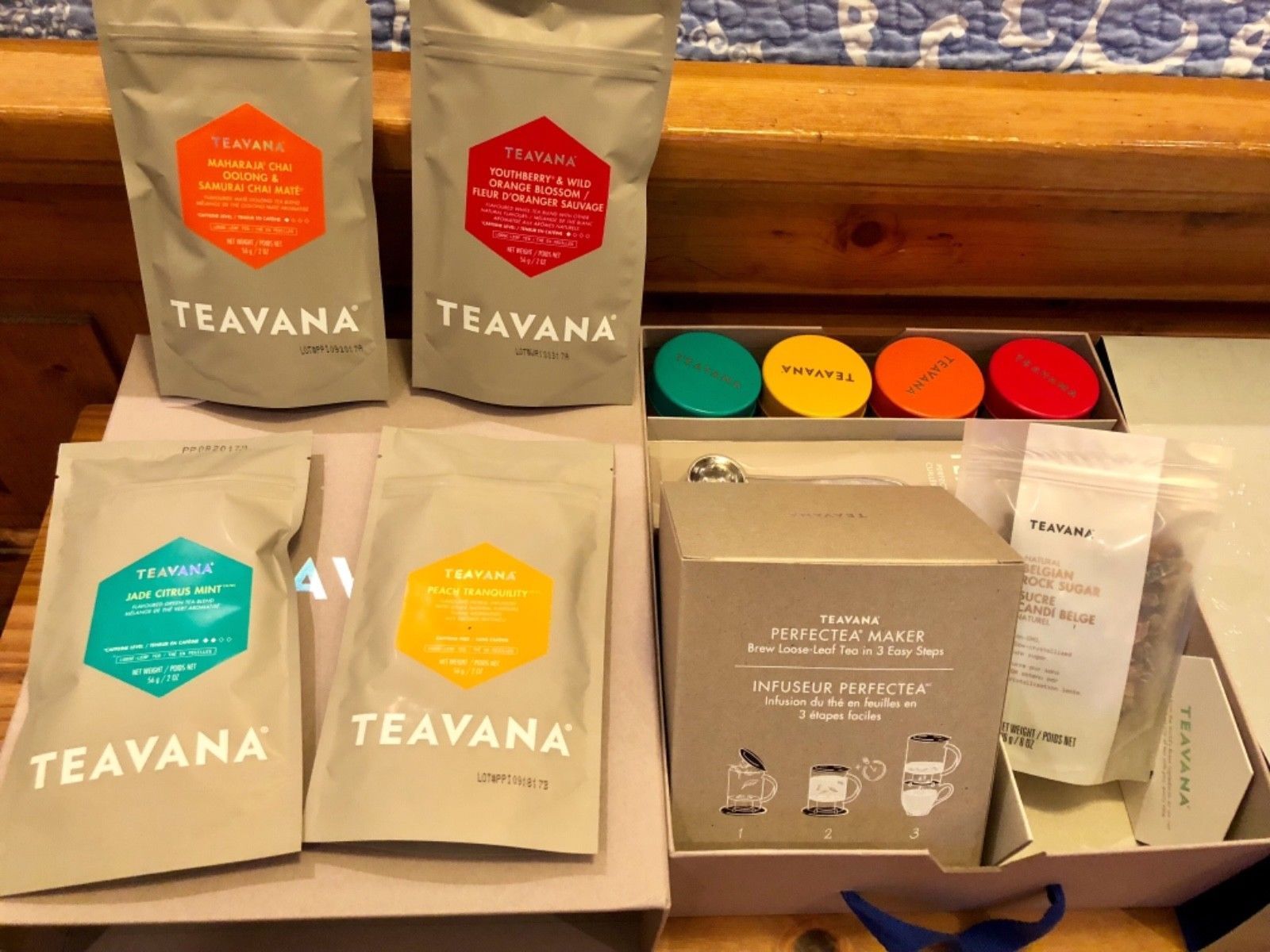 🎅 NEW! 🎄 HOLIDAY FACTORY TEAVANA STEEPING ARTISANAL PLATINUM MAHARAJA KIT🎄🎄