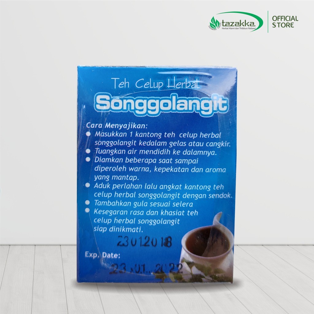 3x Songgolangit Herbal Tea Bags 20x2g bundle 120g net 180g aroma ritual blend