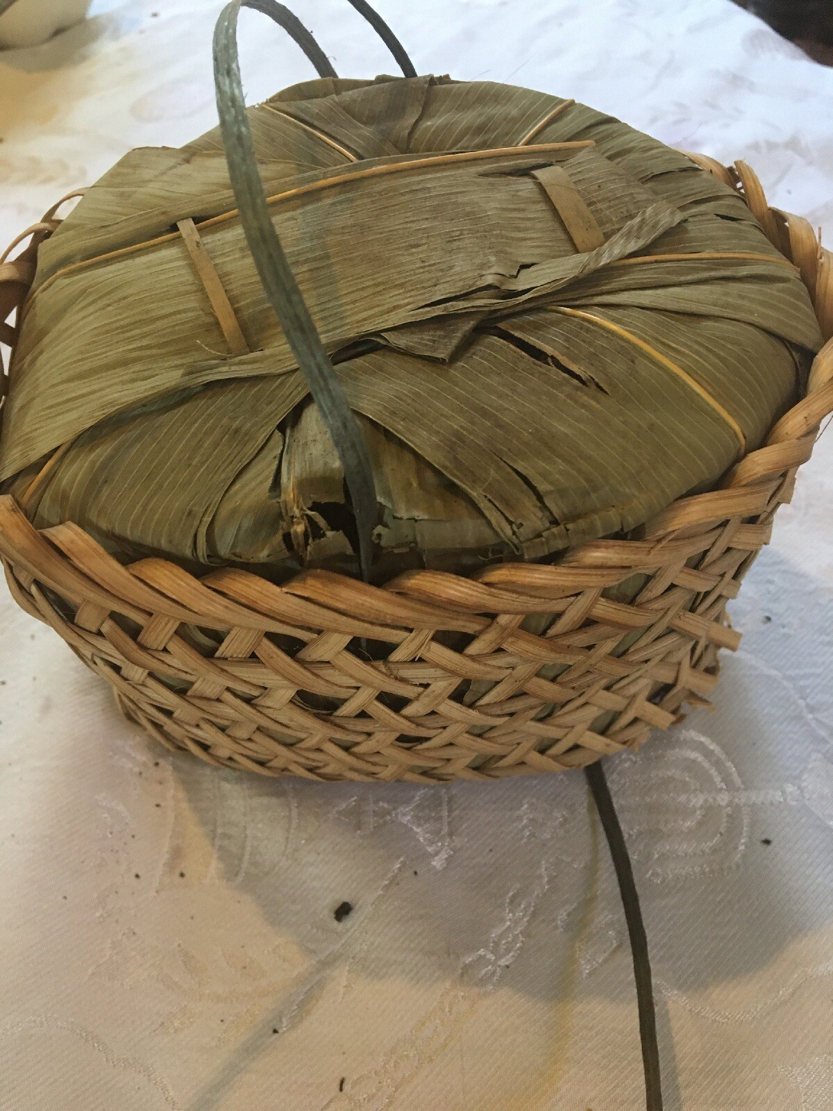 1980’s Liu An Tea High Basket Anhui. Ginseng Taste 385g