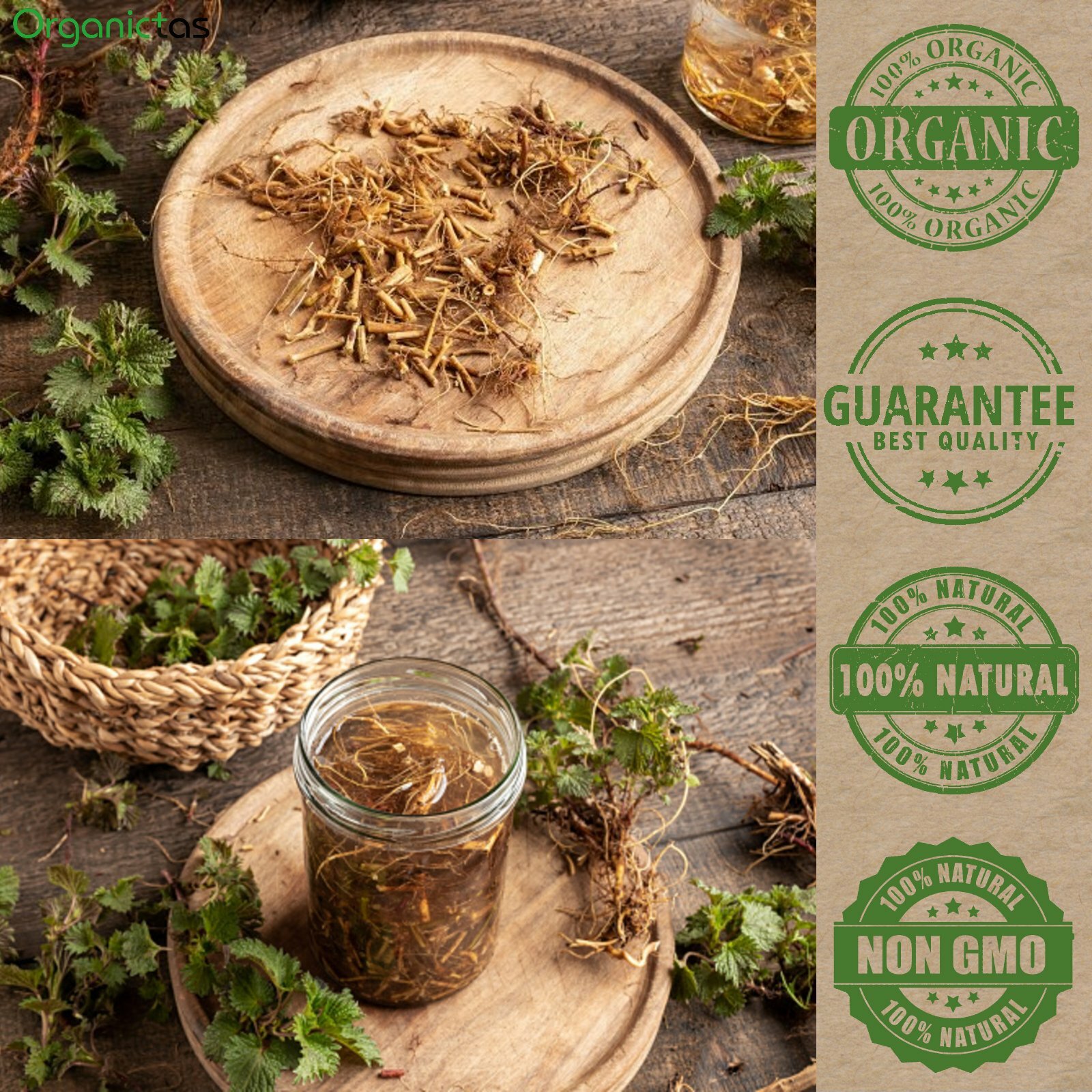 Stinging Nettle Root Tea | Premium Quality | Urtica Dioica | Loose Dried Cut Her